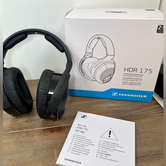 Sennheiser HDR 175 Accessory RF Wireless Headphone Replacement for RS 175 System - Picture 2 of 16